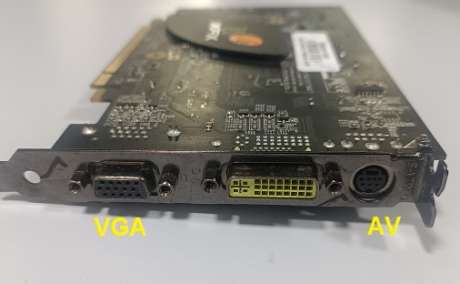 Nvidia Graphic card with AV TV Out - Refurbished